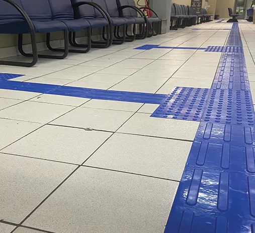 Piso Tátil PVC